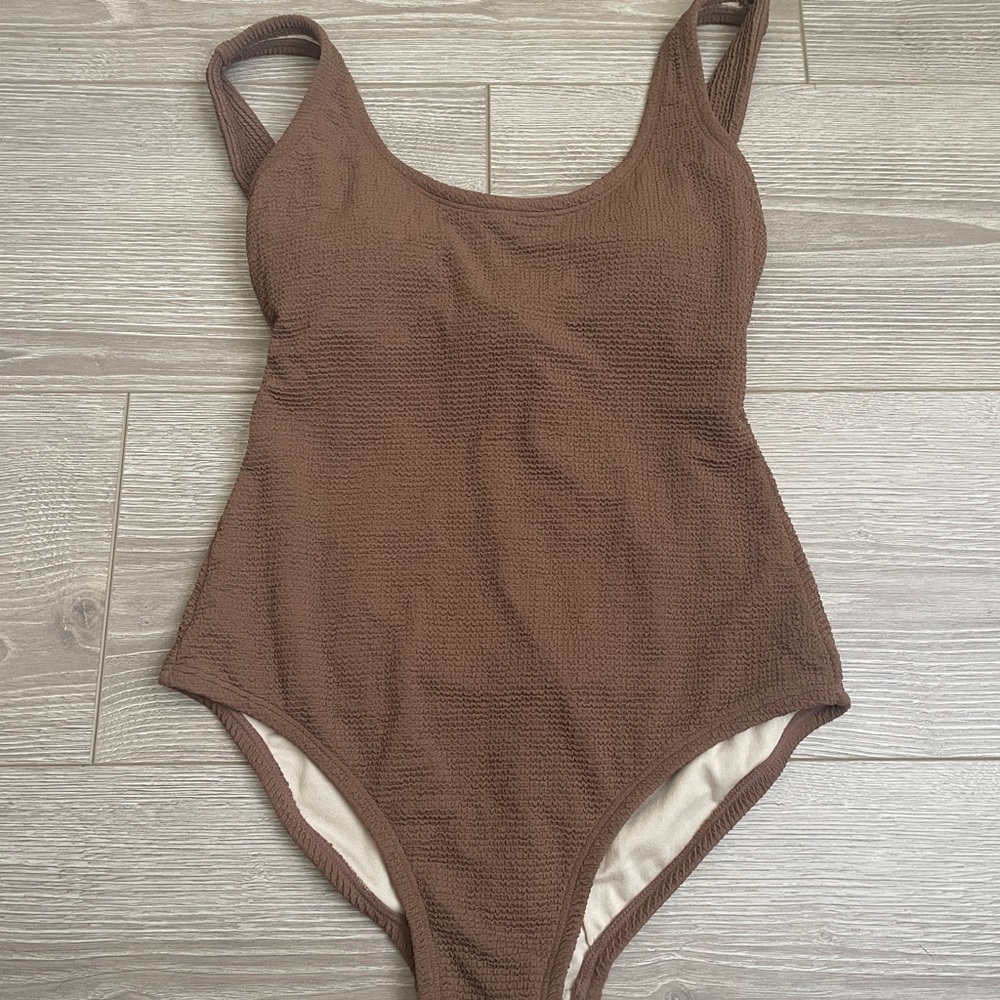 Kona Sol Brown One Piece Swimsuit